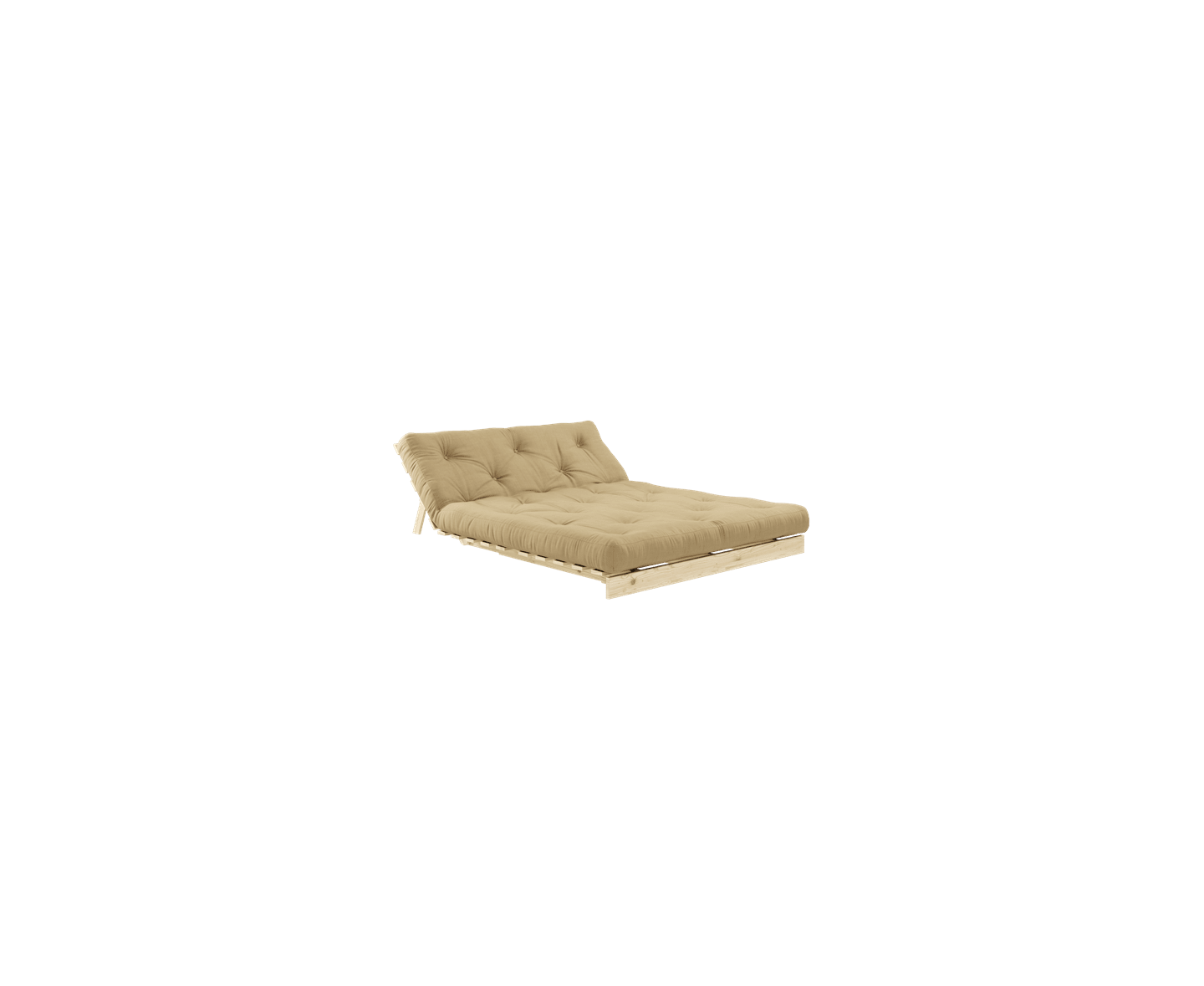 Karup Design Roots Bäddsoffa Natur/Wheat Beige 140cm