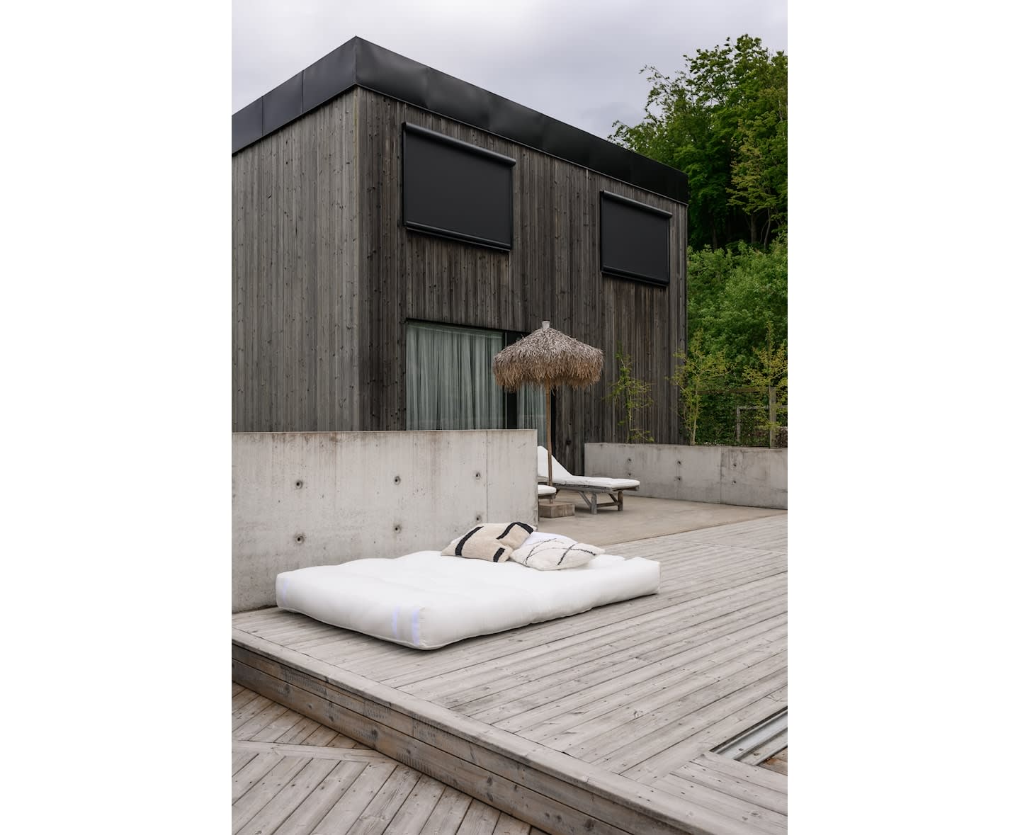 Karup Design Hippo Outdoor Daybed Dark Grey 140 cm