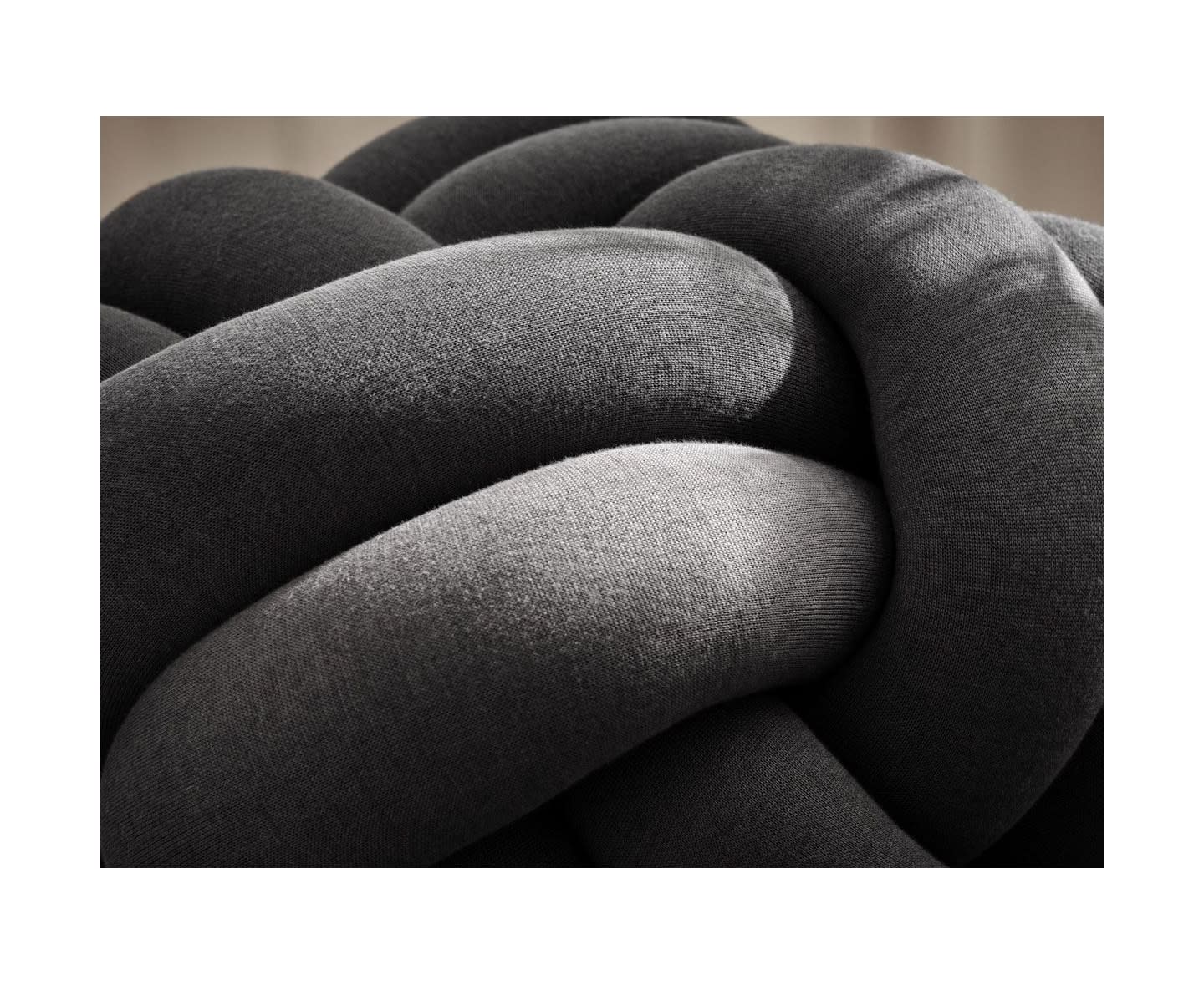 Design House Stockholm Knot Sittpuff XL Grey