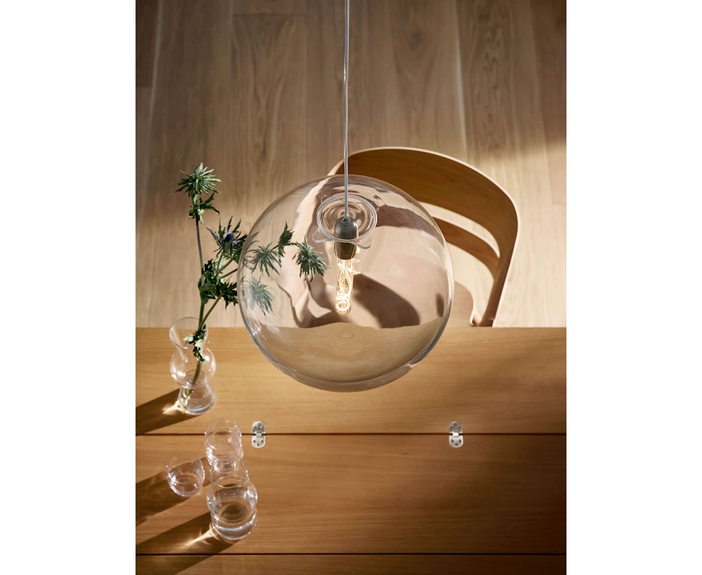 Design House Stockholm Luna Taklampa Clear Large