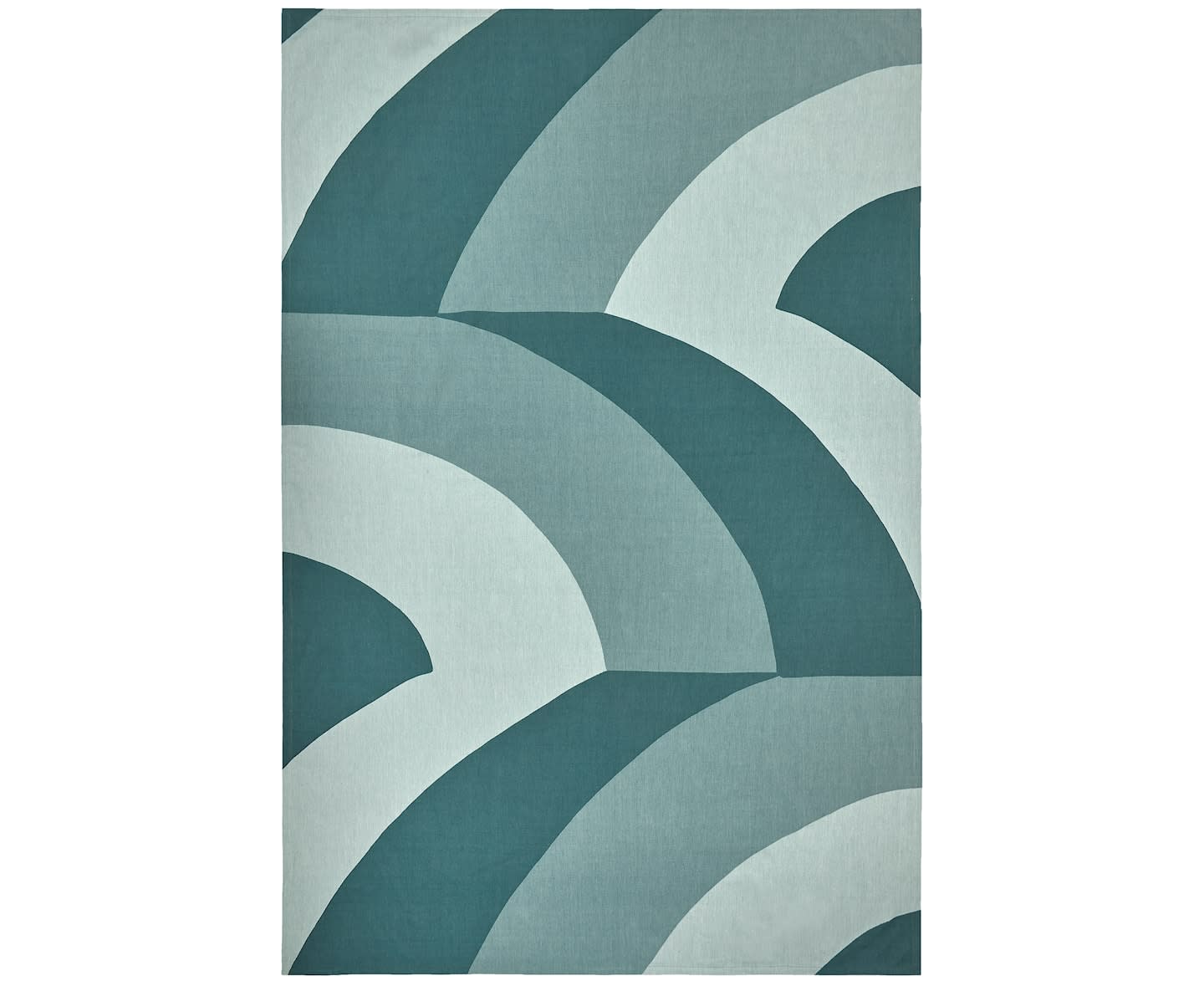 Marimekko Savanni Duk Green/Dark Blue/Mint 155x250