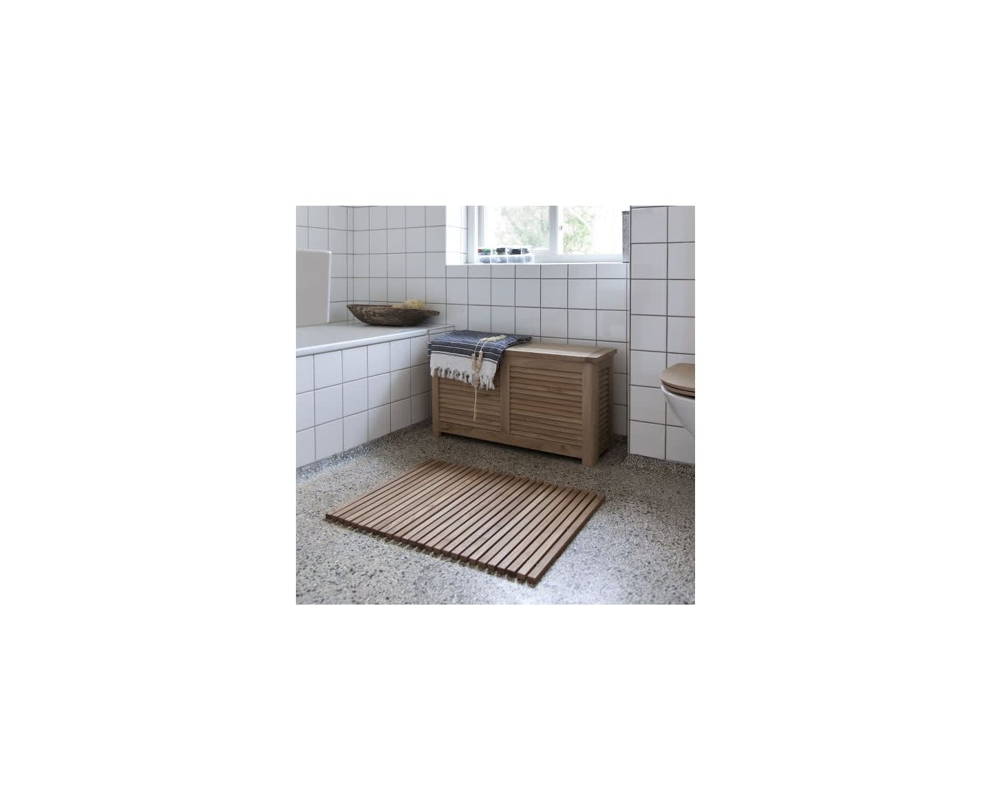 Cinas Classic Förvaringsbänk Teak 90cm