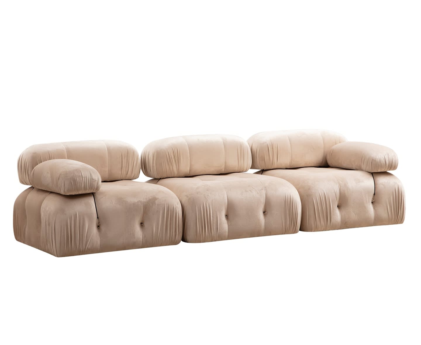 Sleepo Blanca Høyremodul Velvet Beige