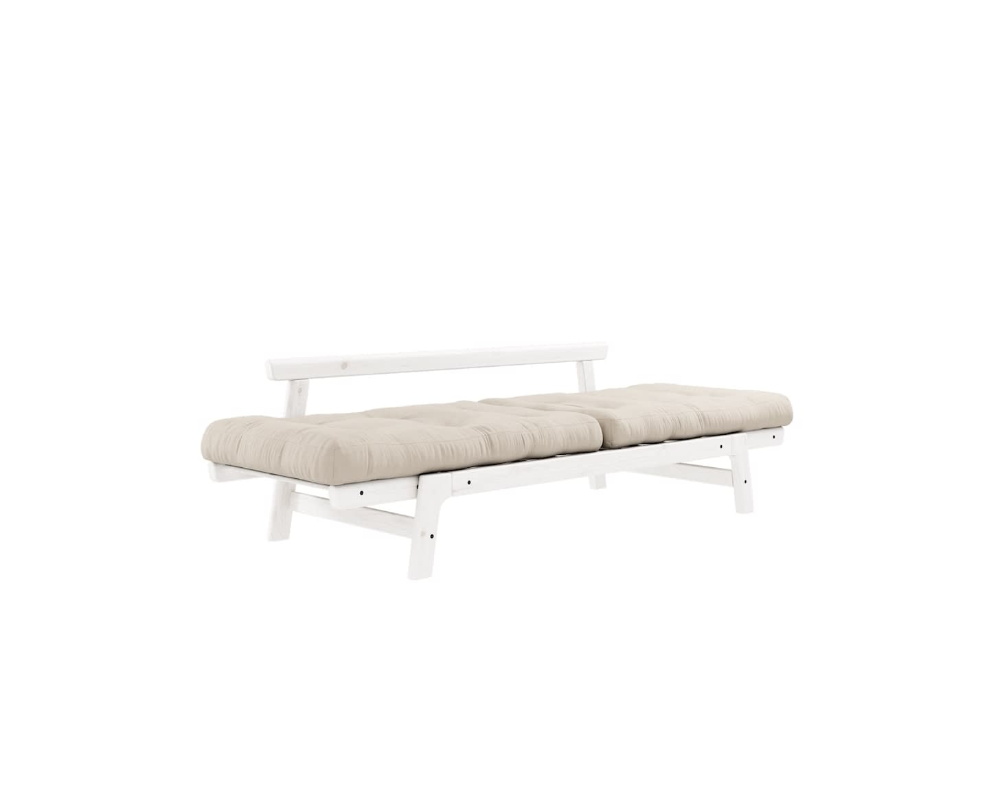 Karup Design Step Bäddsoffa Vit/Beige 200cm