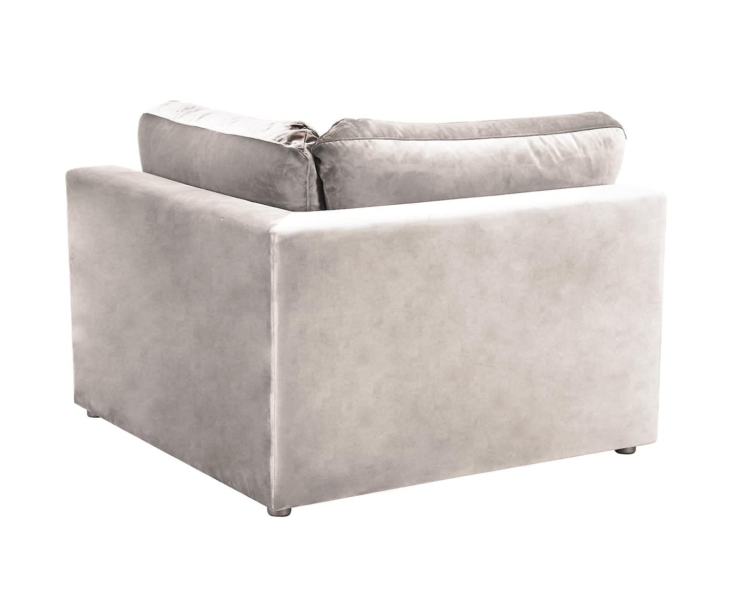 Nordic Home Rudy Hjørnemodul Fløyel Beige