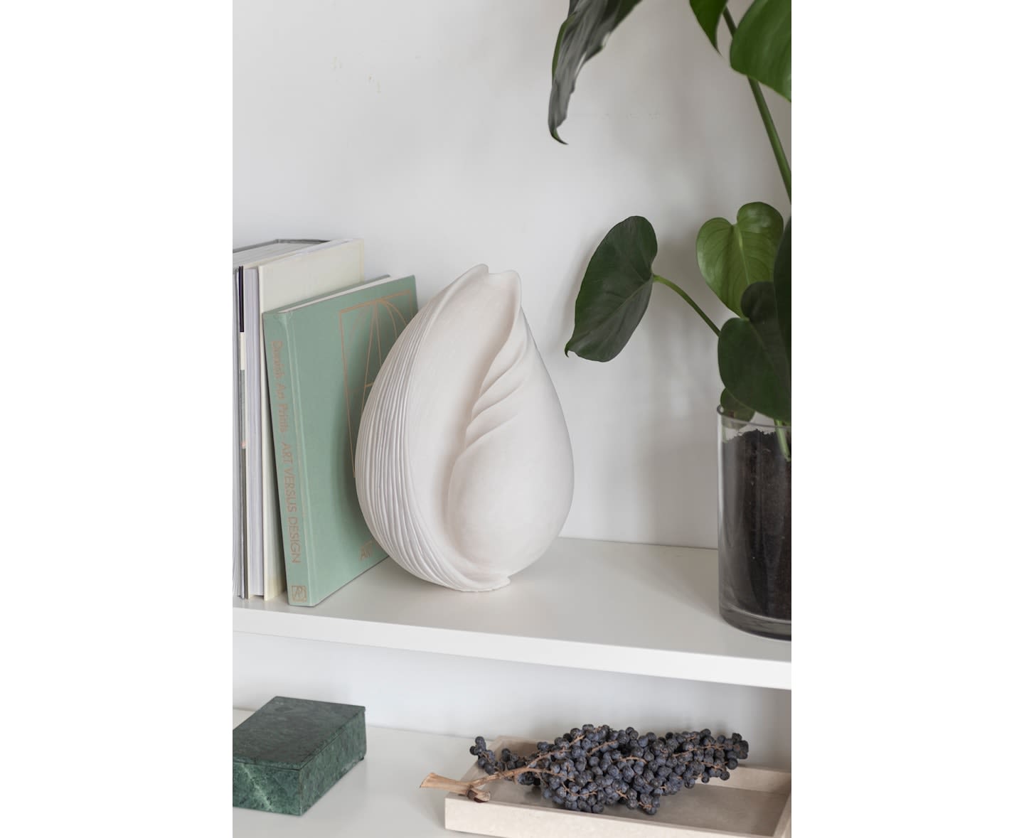 Mette Ditmer Denmark Conch Shell Dekorasjon Off-White Large