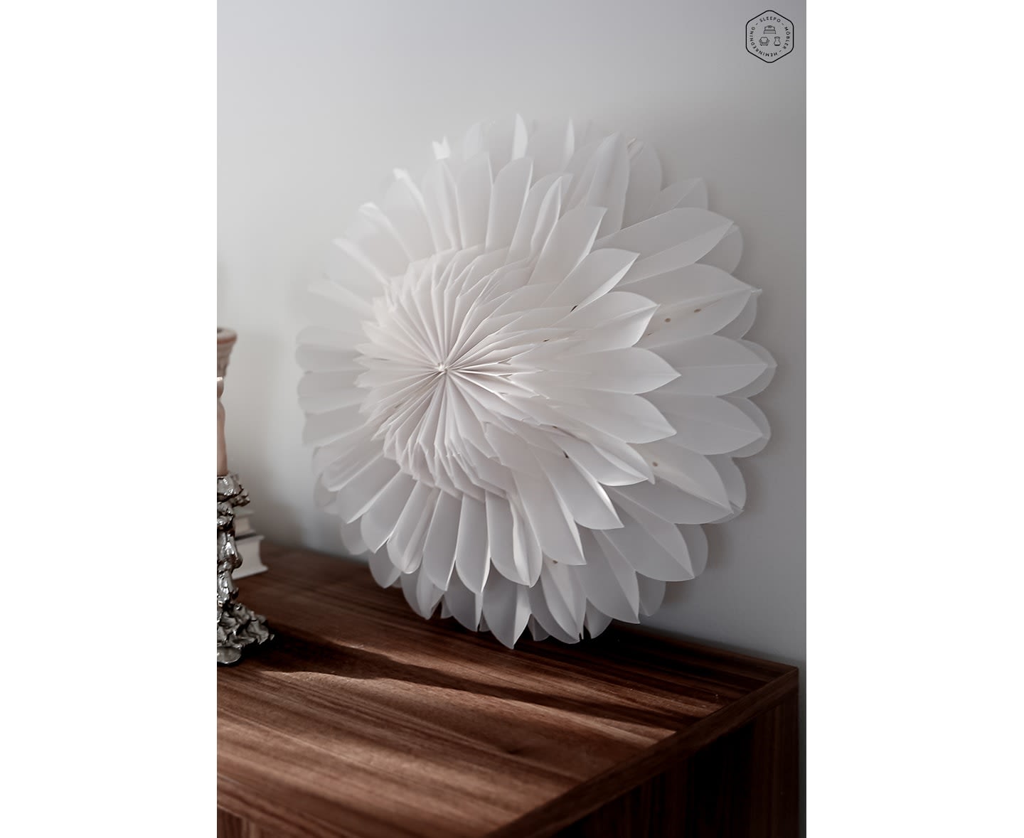 Watt &amp; Veke Lotus Julestjerne White 44cm