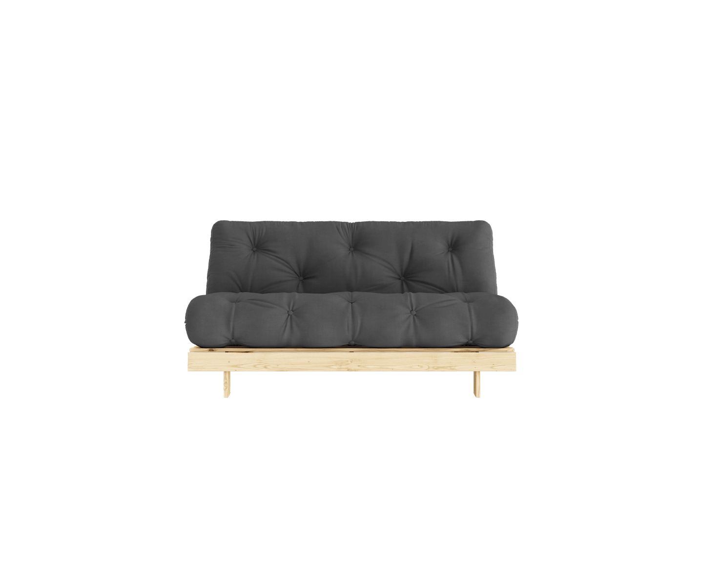 Karup Design Roots Bäddsoffa Natur/Dark Grey 160cm