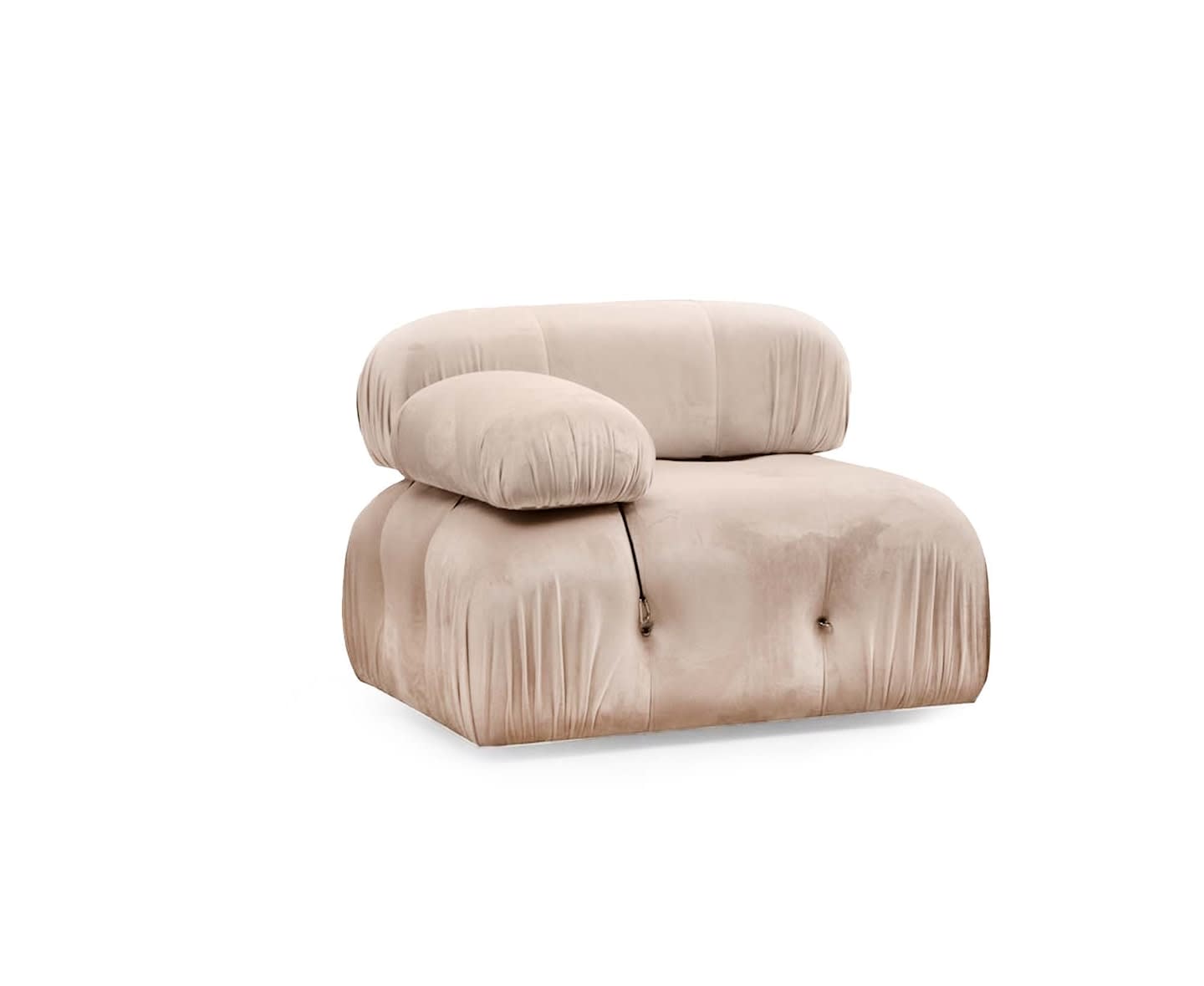 Sleepo Blanca Linkes Modul Velvet Beige