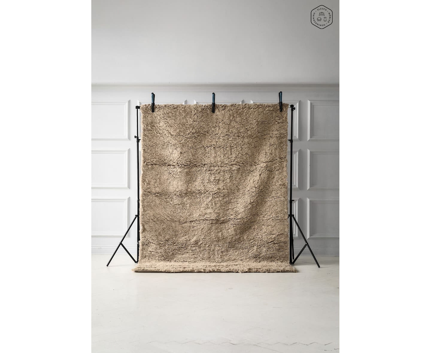 Classic Collection Cloudy Wollteppich Beige 200x300