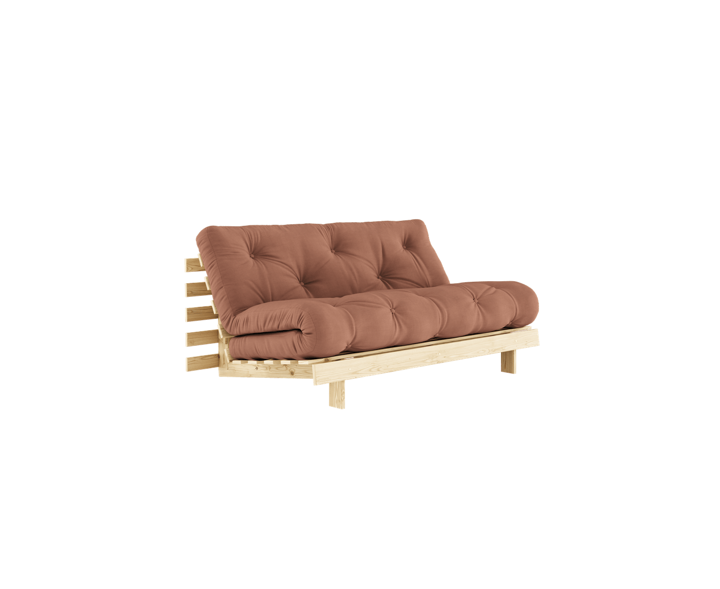 Karup Design Roots Sovesofa Natur/Clay Brown 160cm