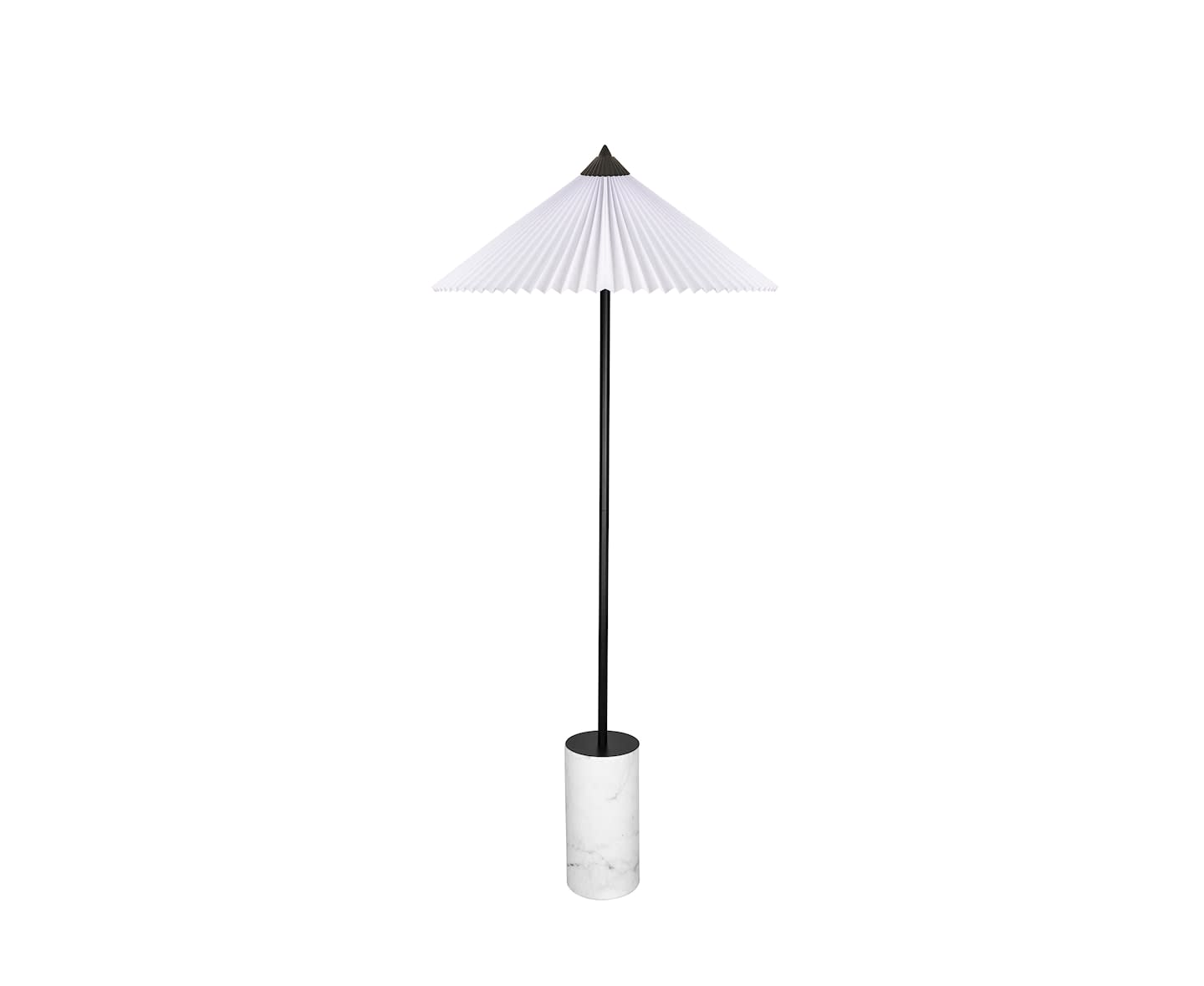 Globen Lighting Matisse Gulvlampe Svart/Hvit