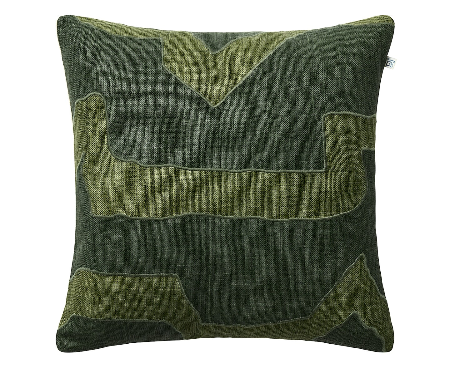 Chhatwal &amp; Jonsson Sikkim Kuddfodral Linen Forest Green/Green 50x50