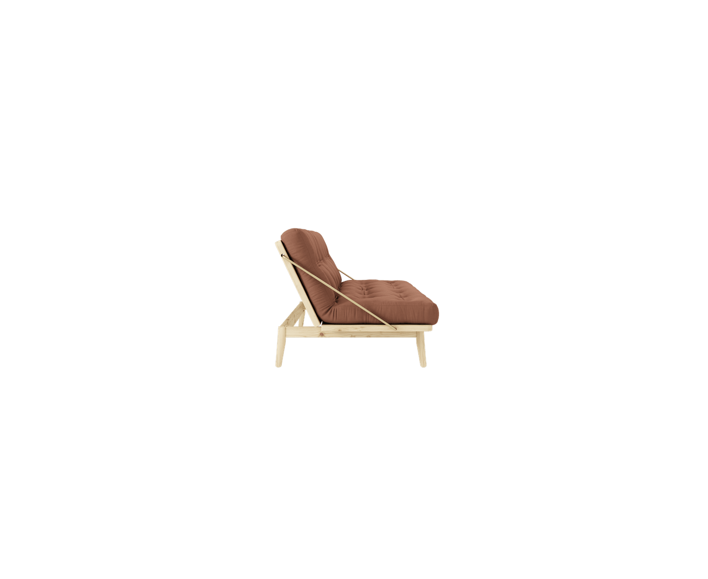 Karup Design Folk Bäddsoffa Natur/Clay Brown 190cm