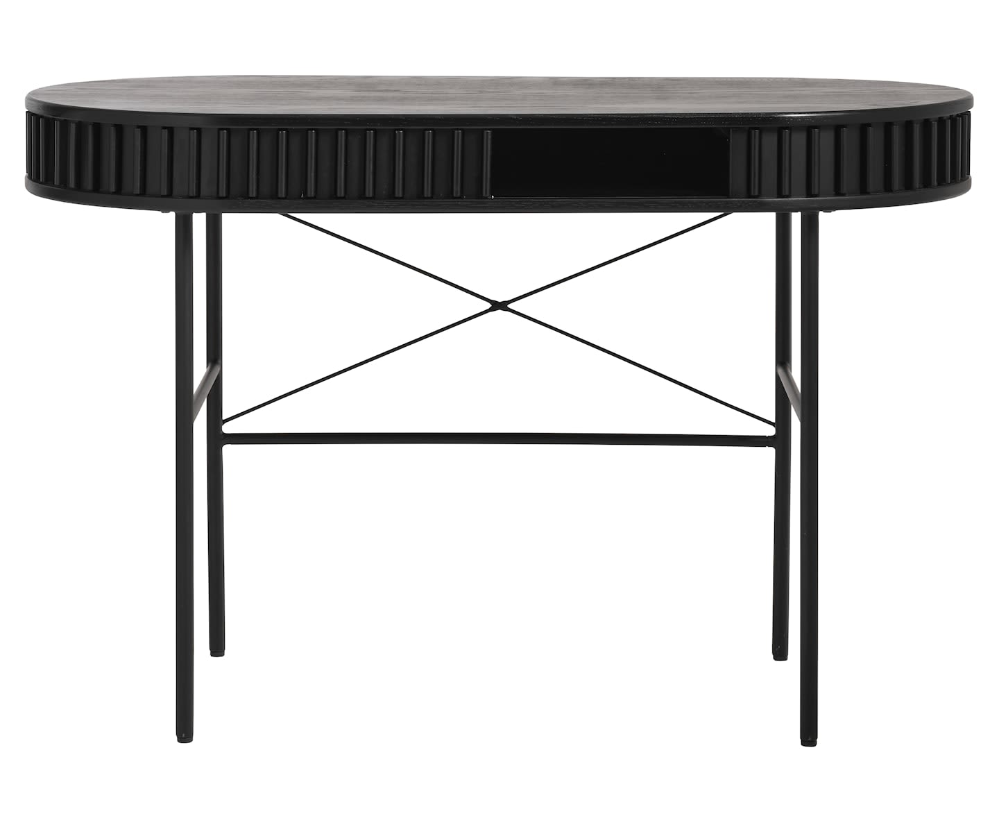 Sleepo Freja Schreibtisch Black Oak 120cm