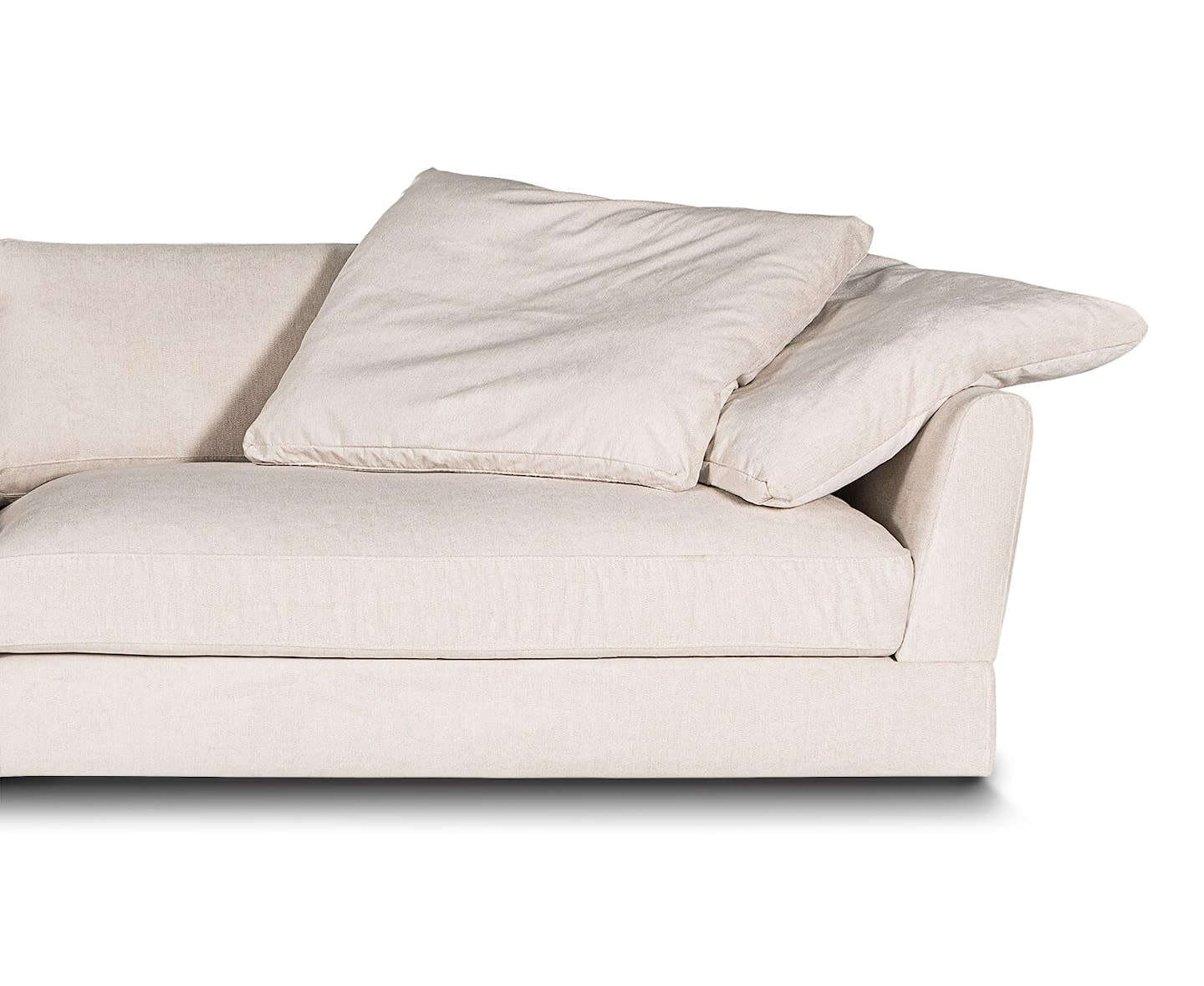 Sleepo Holly 4-sits Soffa Greige 296cm