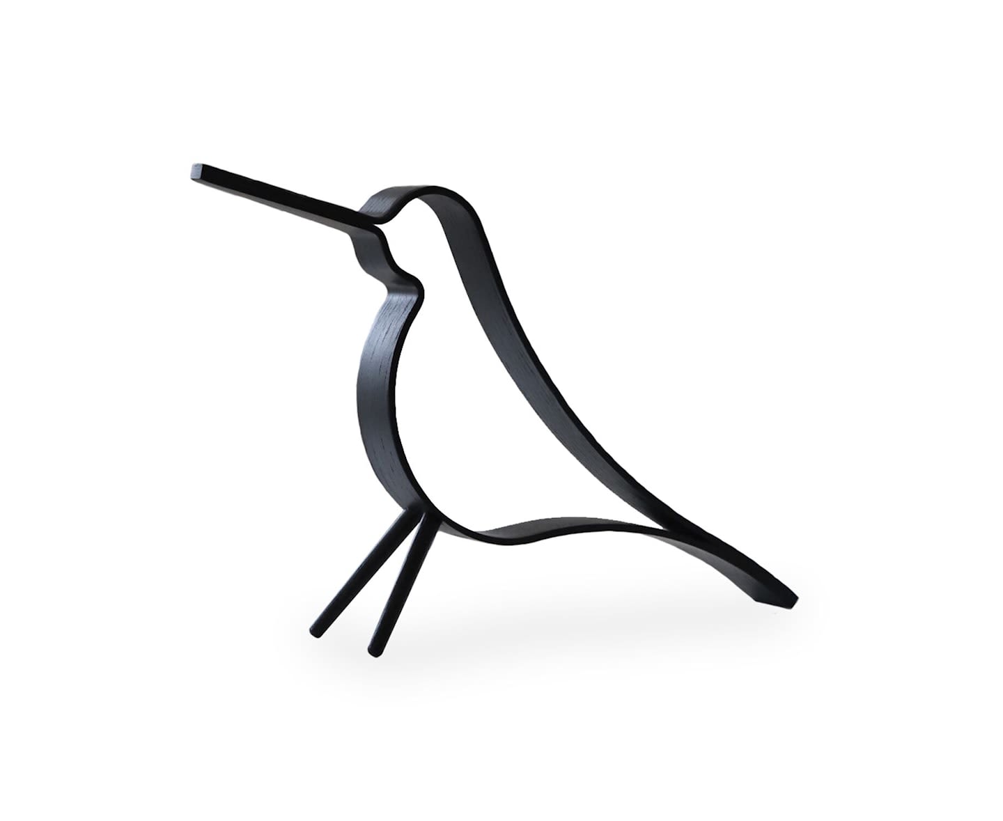 Cooee Design Woody Bird Dekoration Svart Large