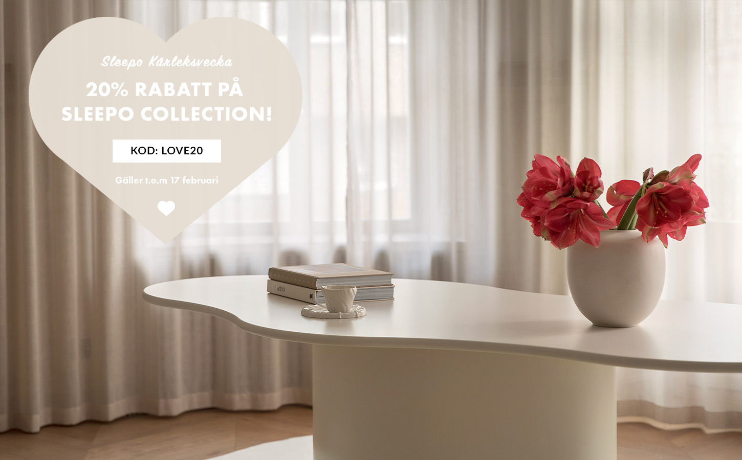 25% rabatt på Sleepo Collection