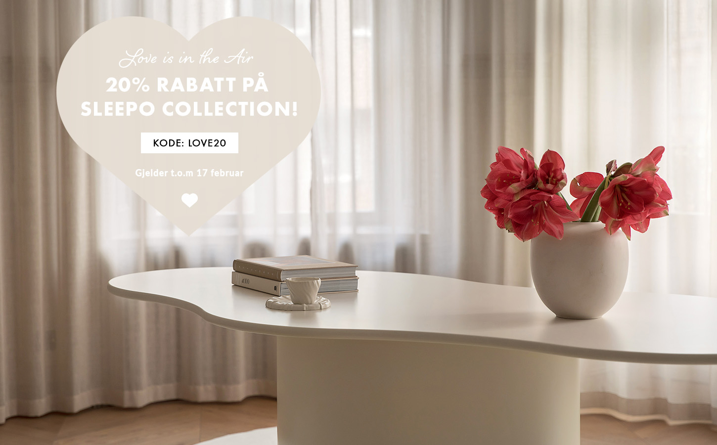 25% rabatt på Sleepo Collection