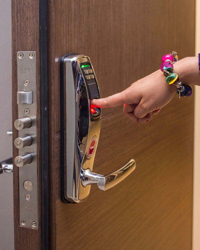 Access Control (Biometric, Card & App-Based)
