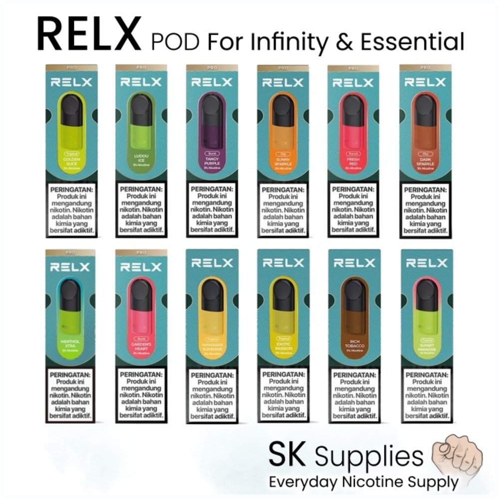 Jual Relx Infinity & Essential Pod Refill All Flavor Kode 119 di Seller