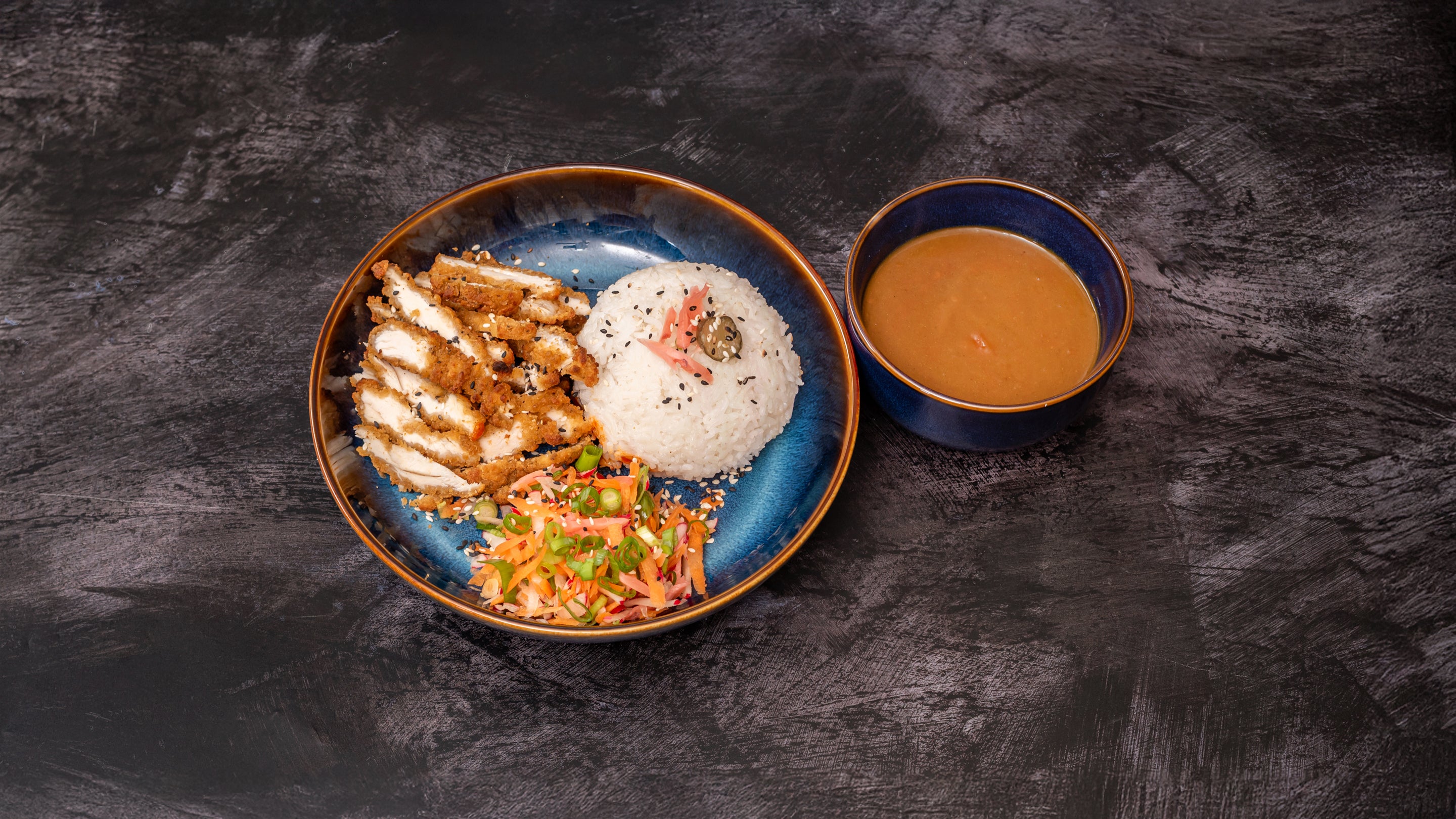 Vegan Katsu Bowl at Momocha