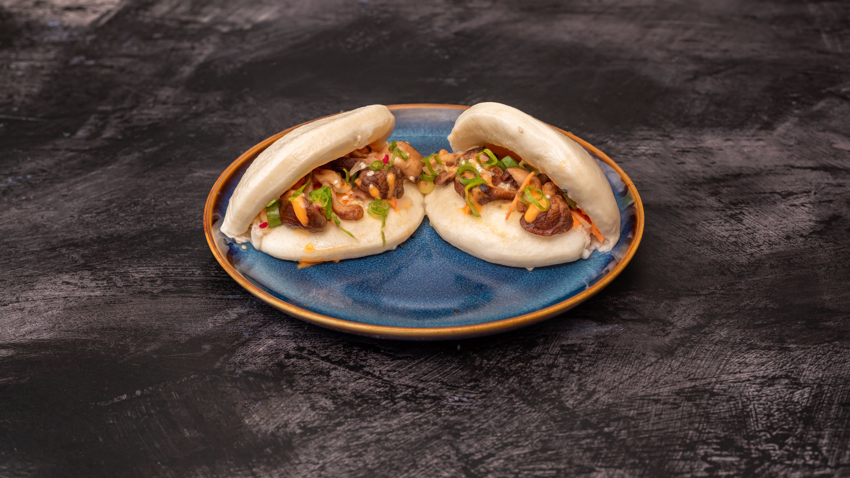 Shitake Mushroom Bao Bun at Momocha
