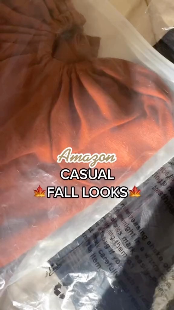 this weeks @amazonfashion finds! 🤍 all 5 looks are...