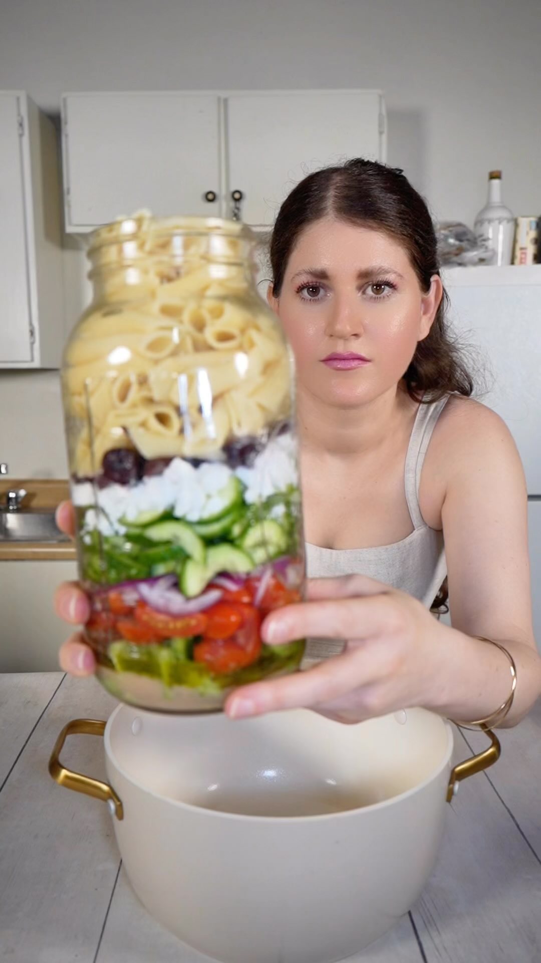 𝙶𝚛𝚎𝚎𝚔 𝙿𝚊𝚜𝚝𝚊 𝚂𝚊𝚕𝚊𝚍 🍅 🫒 🫑 is or my favorite salads o...