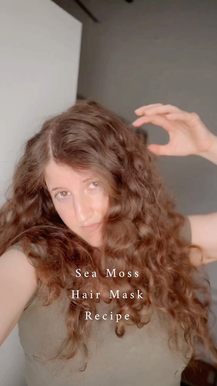 𝚂𝚎𝚊 𝙼𝚘𝚜𝚜 𝙷𝚊𝚒𝚛 𝙼𝚊𝚜𝚔 𝚁𝚎𝚌𝚒𝚙𝚎 👱🏻‍♀️ 🥄 After receiving ...