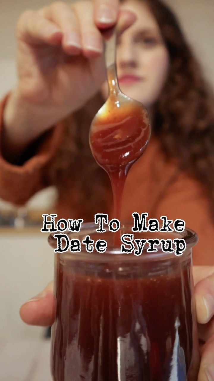 𝙷𝚘𝚖𝚎𝚖𝚊𝚍𝚎 𝙳𝚊𝚝𝚎 𝚂𝚢𝚛𝚞𝚙 🥄 I love adding date syrup ont...