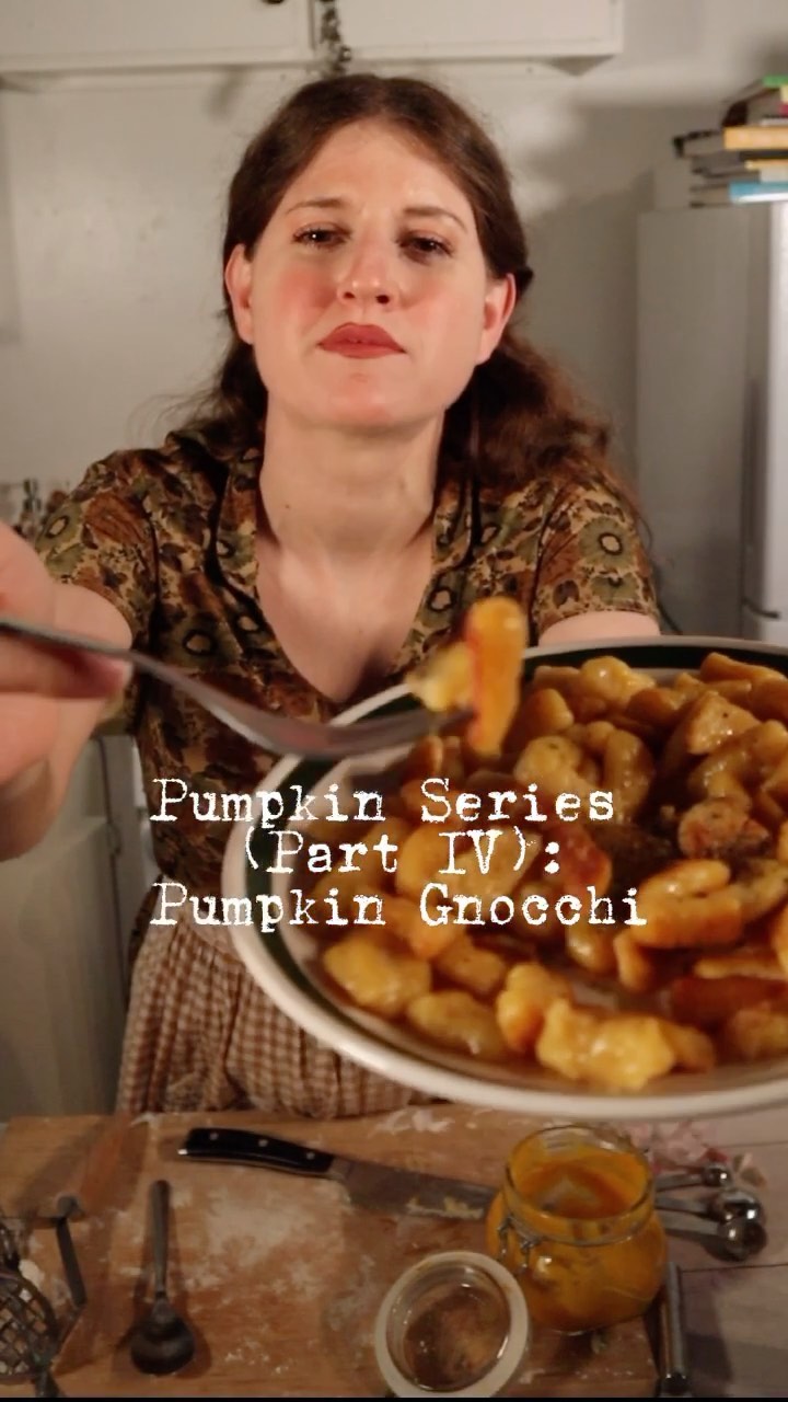𝘗𝘶𝘮𝘱𝘬𝘪𝘯 𝘎𝘯𝘰𝘤𝘤𝘩𝘪 Here is the final video of my litt...