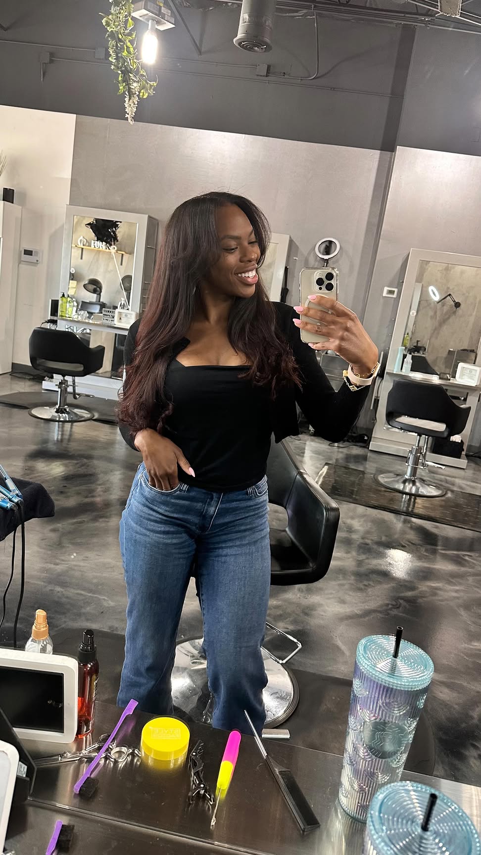 This hair needs its own square! I love the duo and...