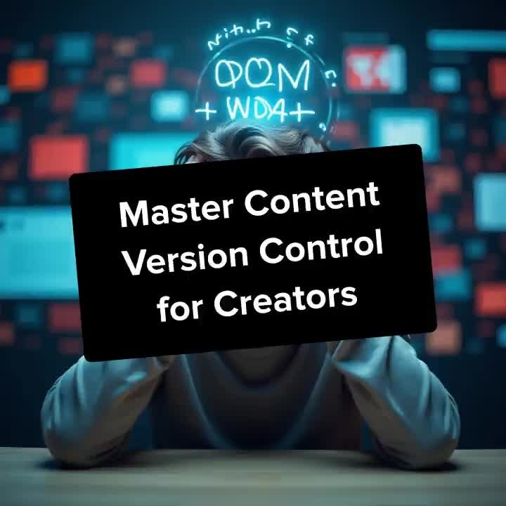 Level up your workflow by mastering content versio...