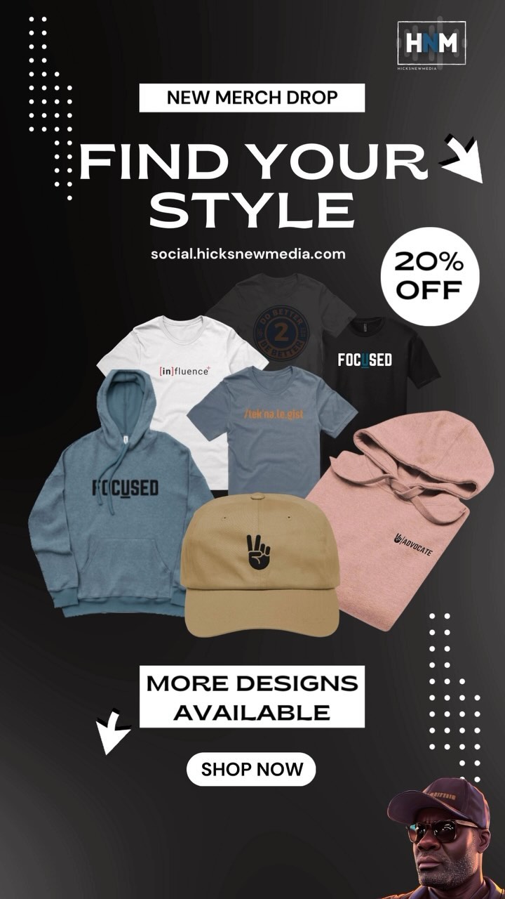New Merch Drop | social.hicksnewmedia.com...