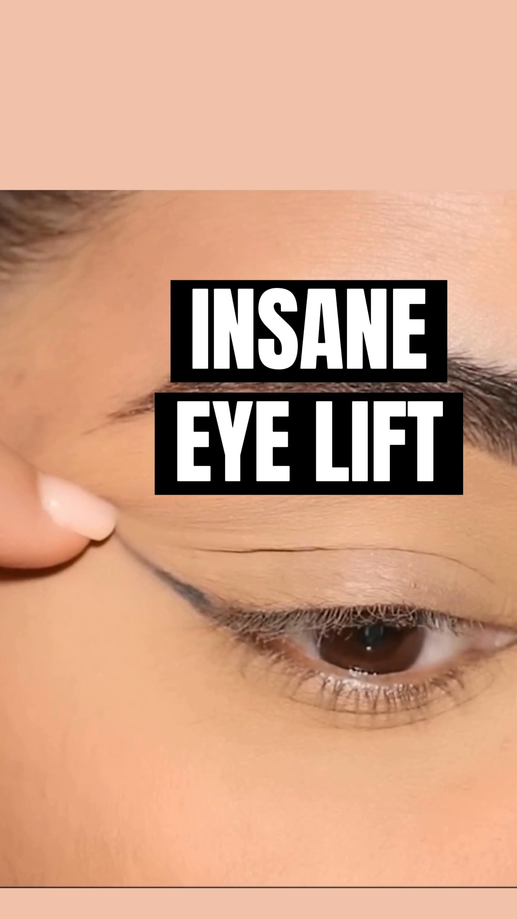 How to Do the Lifted Eye Makeup WITHOUT Tape
Deets...