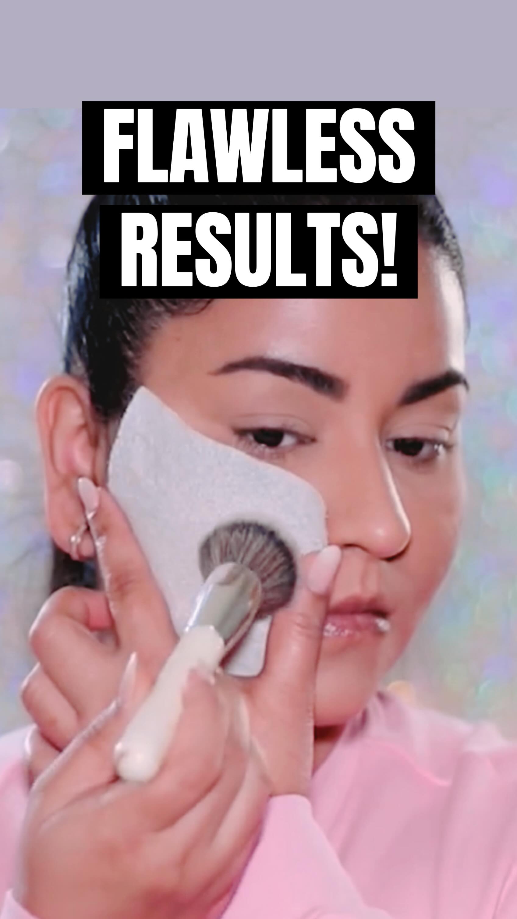 This technique of setting face gives you a SKIN li...
