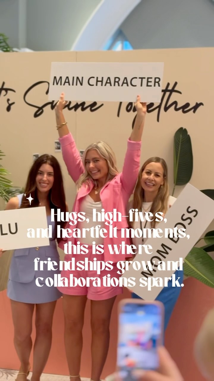 What a way to kick off Mom 2.0 Summit! Drop your f...