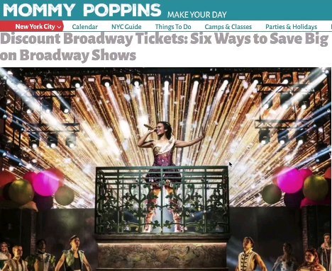 🎫 Getting discounted Broadway tickets for your fam...