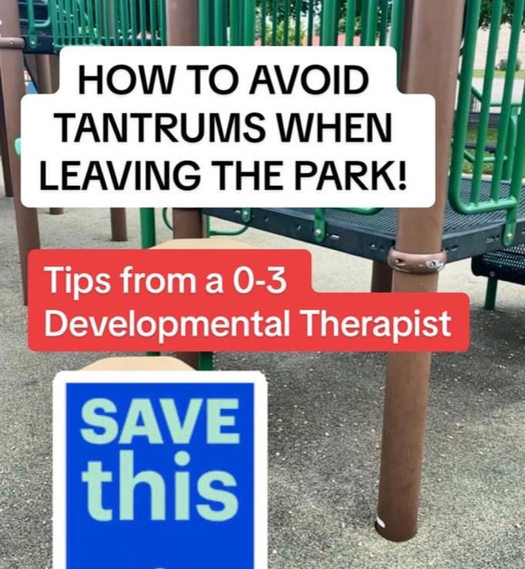 Leaving the park can be a tricky transition for li...