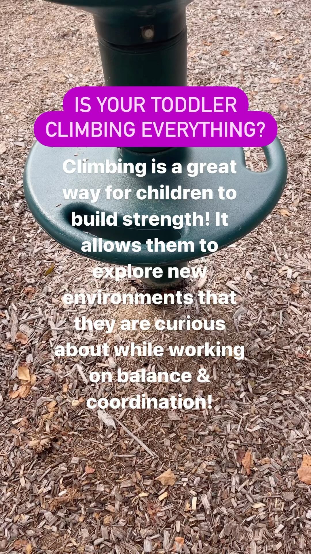 Know that your little one is learning so much when...