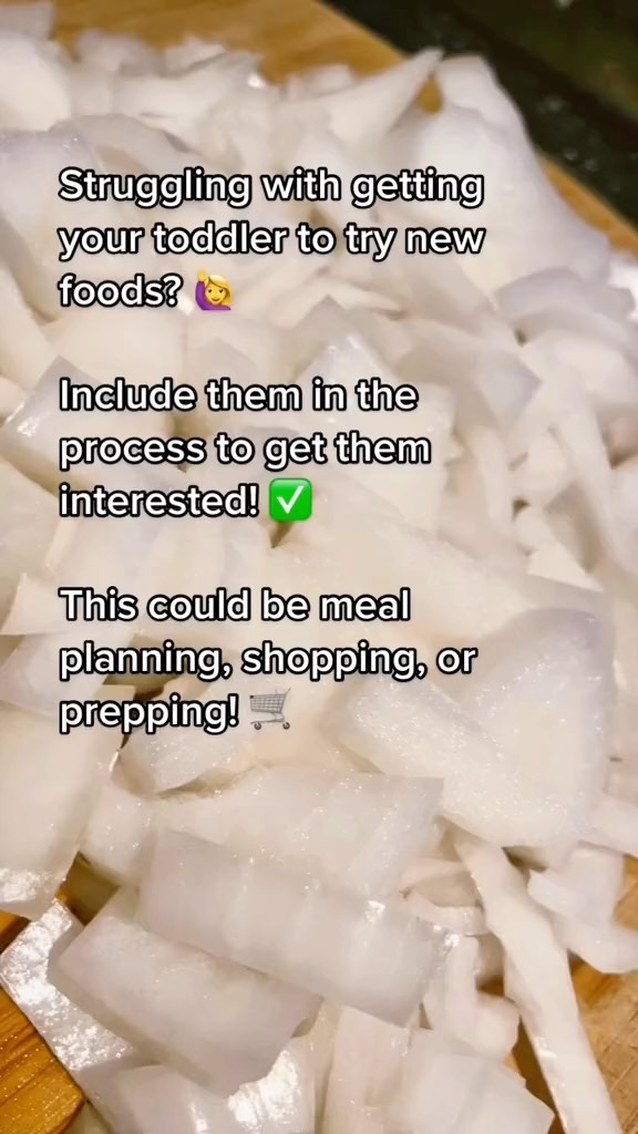 Having your toddler participate in the process can...