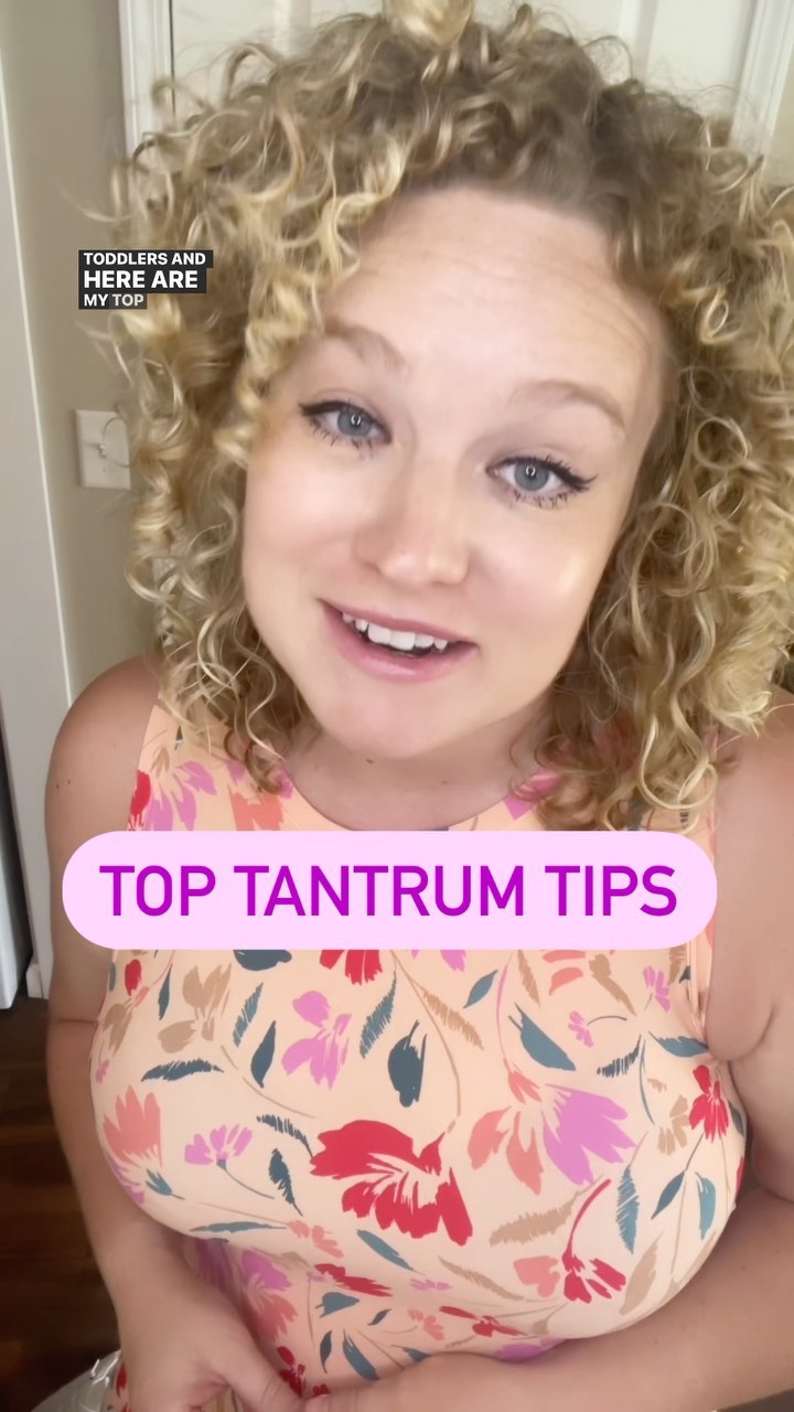These are some of my top tantrum tips! What works ...