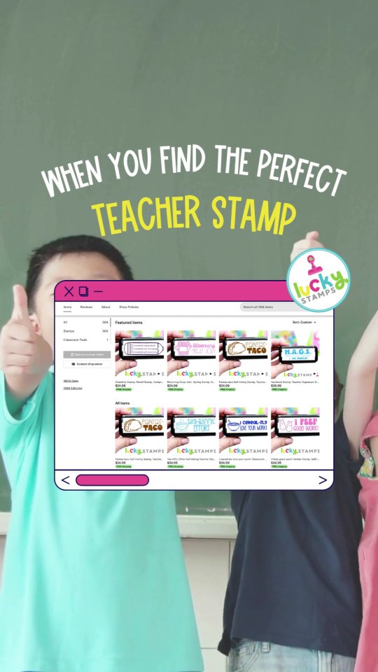 All of my stamps are on sale this week for Teacher...