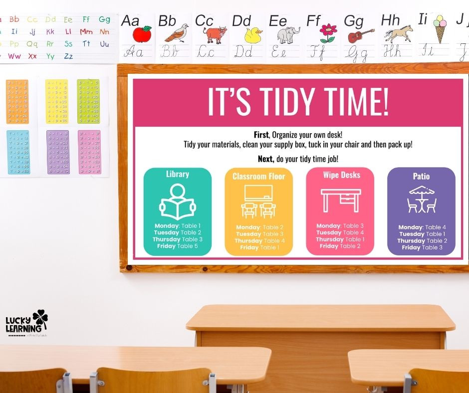 Tired of cleaning up your own classroom? I've got ...