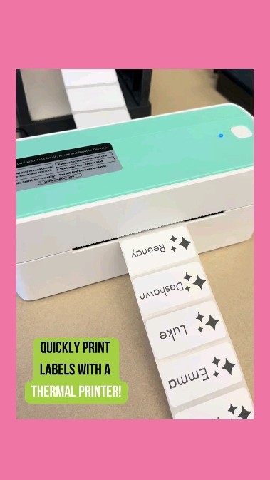Want the secret to printing your classroom labels ...