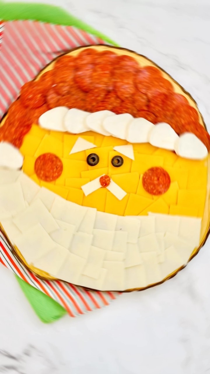 ¡Idea para adornar tu mesa de Navidad! Esta tabla ...