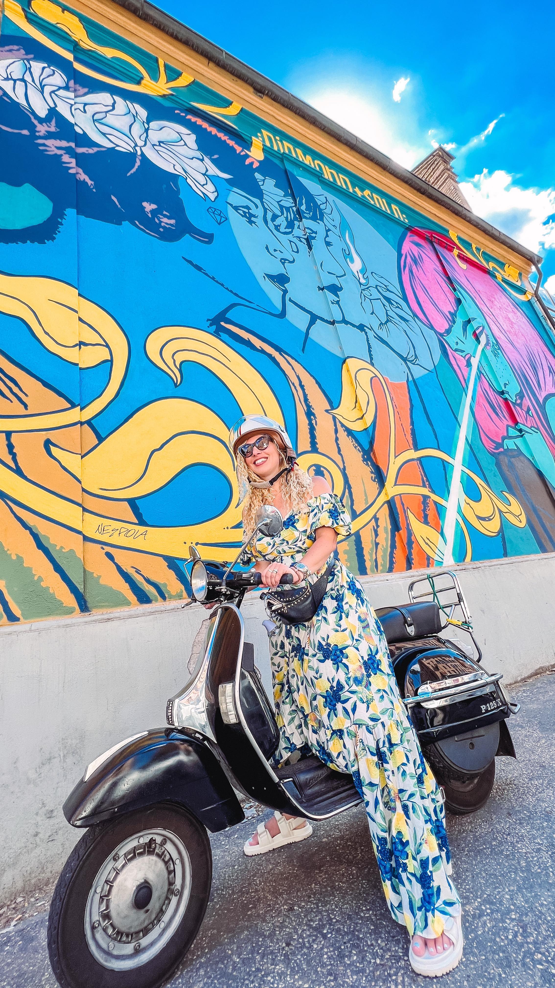 Best way to see Rome like Romans? A vespa tour!

A...