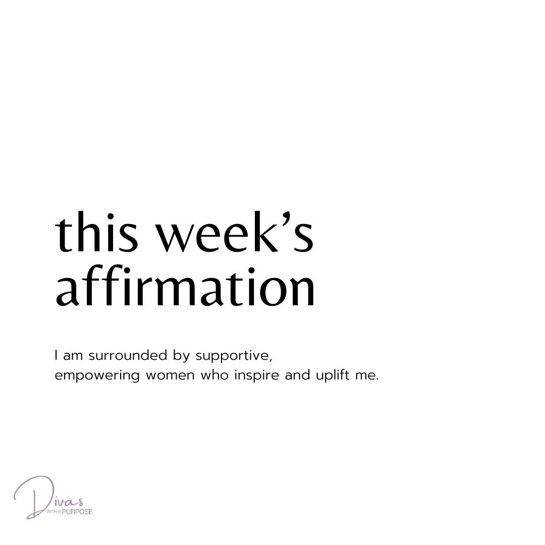 ✨ DIVA Reminders for the Week:

D - Dedicate time ...