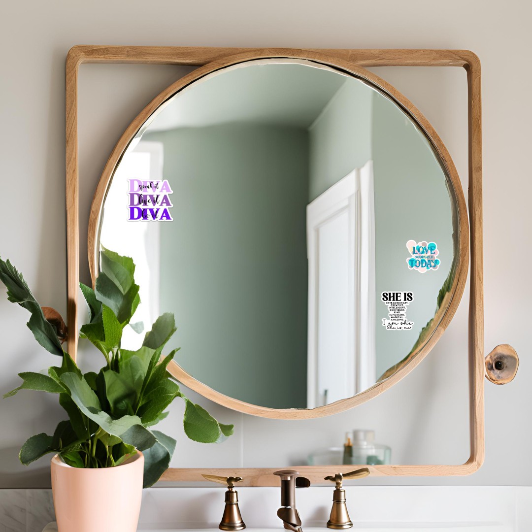 Customer Love: "The stickers she receives each mon...